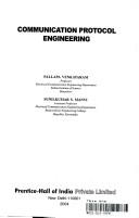 Cover of: Communication Protocol Engineering by Pallapa Venkataram, Sunilkumar S. Manvi