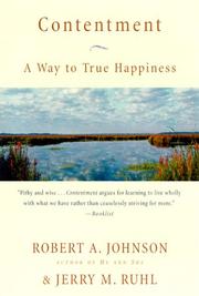 Cover of: Contentment by Robert A. Johnson, Jerry M. Ruhl