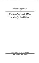 Cover of: Rationality and mind in early Buddhism