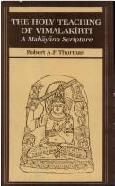 Cover of: Holy Teaching of Vimalakirti: A Mahayana Scripture