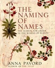 Cover of: The Naming of Names by Anna Pavord