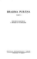 Cover of: Brahma-purāṇa, Part 1