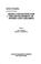 Cover of: Media Utilization for the Development of Women and Children (Concepts in Communication Informatics and Librarianship, 8)