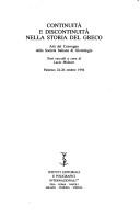 Cover of: Continuità e discontinuità nella storia del greco by Società italiana di glottologia. Convegno