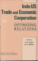 Cover of: Indo-US Trade and Economic Cooperation