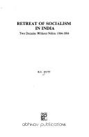 Cover of: Retreat of Socialism in India by Romesh Chunder Dutt