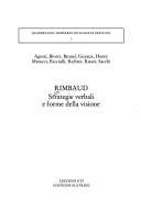 Cover of: Rimbaud: strategie verbali e forme della visione