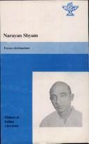 Cover of: Narayan Shyam (Makers of Indian literature)