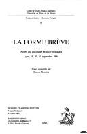 La forme brève