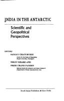 Cover of: India in the Antartic by S. Chaturvedi