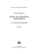 Cover of: Studi di filologia umanistica (Studi e testi del Rinascimento europeo)