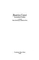 Cover of: Beatrice Cenci: la storia, il mito