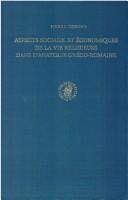 Cover of: Aspects sociaux et économiques de la vie religieuse dans l'Anatolie gréco-romaine