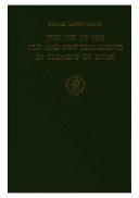 Cover of: The use of the Old and New Testaments in Clement of Rome. by Donald Alfred Hagner