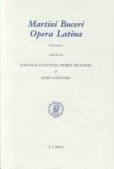 Cover of: Opera Latina by Martin Bucer, Irene Backus