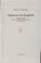 Cover of: Spinoza in English