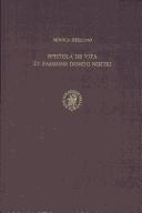 Cover of: Epistola de vita et passione Domini Nostri by kritisch hrsg. von Monica Hedlund.