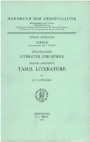 Cover of: Literatur Und Buhn: Tamil Literature (Hanbuch Der Orientalistik - Abeilung - Indien, Vol 2/1)