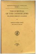 Cover of: The survival of the Chinese Jews by Donald Leslie