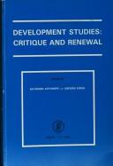 Cover of: Development Studies Critique and Renewal