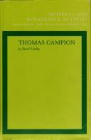 Cover of: Thomas Campion (Medieval and Renaissance Authors Series Vol 7)