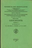 Cover of: Geschichte by Hermanus Johannes de Graaf