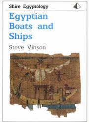 Cover of: Egyptian boats and ships by Steve Vinson