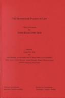 Cover of: The international practice of law by Nedim Peter Vogt