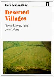 Cover of: Deserted Villages (Shire Archaeology)
