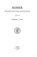 Cover of: Homer, tradition and invention | 