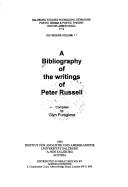 Cover of: bibliography of the writings of Peter Russell