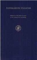Itinerarium Italicum by Paul Oskar Kristeller, Thomas A. Brady