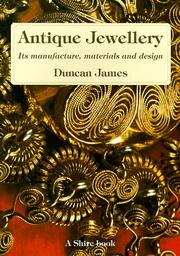 Cover of: Antique jewellery by Duncan S. James