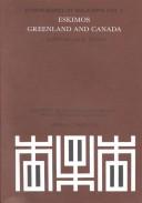Cover of: Eskimos, Greenland and Canada (Iconography of Religions Section 8 - Arctic Peoples)