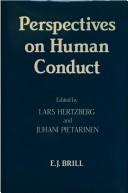 Cover of: Perspectives on human conduct by edited by Lars Hertzberg and Juhani Pietarinen.