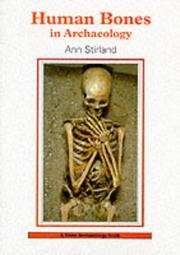 Cover of: Human Bones in Archaeology (Shire Archaeology)