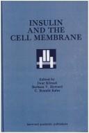 Insulin and the cell membrane by International Symposium on Insulin and the Cell Membrane (1988 Smolenice Castle, Czechoslovakia)