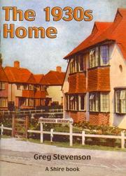 Cover of: The 1930s Home