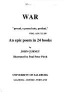 Cover of: War: An Epic Poem in 24 Books (Salzburg Studies in English Literature. Poetic Drama & Poeti)