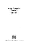 Tagebuch by Arthur Schnitzler