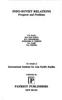 Cover of: Indo-Soviet Relations: Prospects and Problems