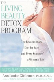 Cover of: Living Beauty Detox Program by Ann Louise Gittleman