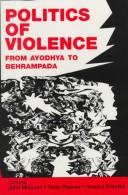 Cover of: Politics of violence by Peter Reeves