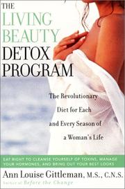 Cover of: Living Beauty Detox Program by Ann Louise Gittleman