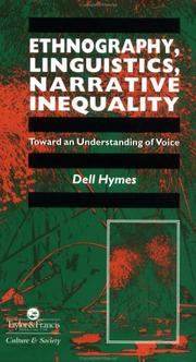 Cover of: Ethnography, Linguistics, Narrative Inequality by Dell Hymes.