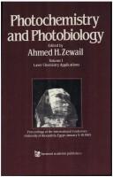 Cover of: Photochemistry and photobiology: proceedings of the international conference held at the University of Alexandria, Egypt, January 5-10, 1983