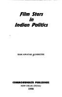 Cover of: Film stars in Indian politics