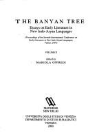 The banyan tree by International Conference on Early Literature in New Indo-Aryan Languages (7th 1997 Venice, Italy)