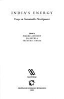 Front cover of India's Energy by Unknown