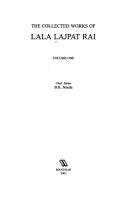 Cover of: The Collected Works of Lala Lajpat Rai